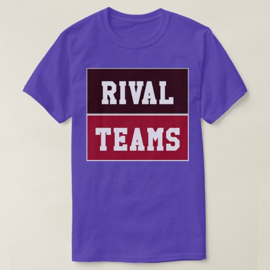 Rival Teams Texas AM vs Arkansas TShirt (Design voorkant)