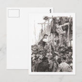 rivaliserende dealers in petticoatlangen briefkaart (Voorkant / Achterkant)