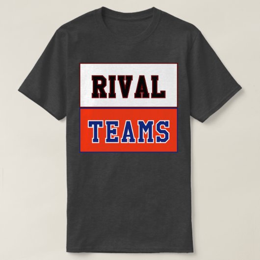 Rivaliserende teams Zuid-Carolina vs Florida T-shirt (Design voorkant)
