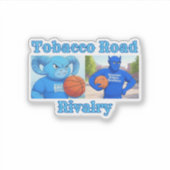 rivaliteit over de tabaksweg sticker (Voorkant)