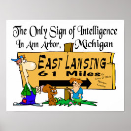 Rivaliteit Print Michigan State/Michigan