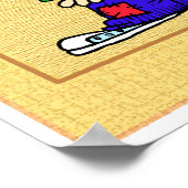 Rivaliteit Virginia Tech vs Va Poster (Hoek)