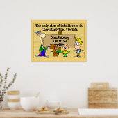 Rivalry Virginia Tech vs. Va Poster (Keuken)