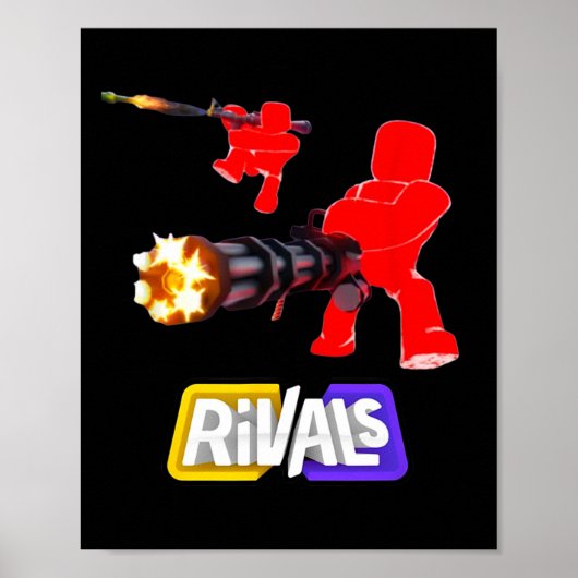 Rivals Game Merchandise Poster (Voorkant)