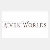 Riven Worlds Sticker (Voorkant)