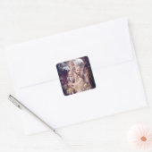 Rivendell Character Collage Vierkante Sticker (Envelop)