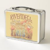 RIVENDELL™ Fellowship Watercolor Illustratie (Achterkant)