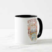 RIVENDELL™ Fellowship Watercolor Illustratie Mok (Voorkant rechts)