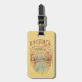 RIVENDELL™ Fellowship Waterverf Illustratie Bagagelabel (Voorkant verticaal)