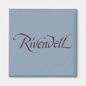 Rivendell Name Solid Magneet (Voorkant)