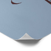 Rivendell Name Solid Poster (Hoek)