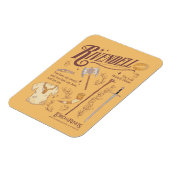 RIVENDELL™ Watercolor Collage Graphic Magneet (Linkerzijde)