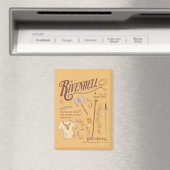 RIVENDELL™ Watercolor Collage Graphic Magneet (Insitu (Vaatwasser))