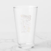 RIVENDELL™ Waterverf Collage Grafiek Glas (Achterkant)