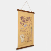 RIVENDELL™ Waterverf Collage Grafiek Hangend Wandkleed (Gebogen)