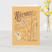 RIVENDELL™ Waterverf Collage Grafiek Kaart (Gele Bloem)