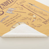 RIVENDELL™ Waterverf Collage Grafiek Sherpa Deken (3/4)