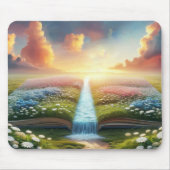 River and Meadow Open Boek Muismat (Voorkant)