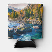 River and Mountains Schilderachtig foto Blikjeskoeler (Voorkant)