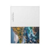 River and Mountains Schilderachtig foto Notitieblok (Linkerzijde)