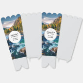 River and Mountains Schilderachtig verjaardag Bedankdoosjes (Ongevouwen)