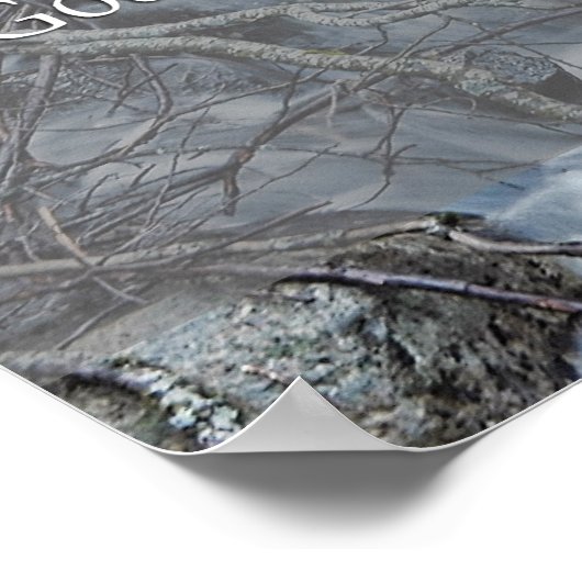 River and Yosemite met C.S. Lewis citeert Poster (Hoek)