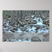 River and Yosemite met C.S. Lewis citeert Poster (Voorkant)