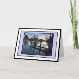 River Avon, Stratford-Upon-Avon Groeten Kaart