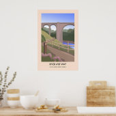 River Ayr Way Scotlands Great Trails Poster (Keuken)