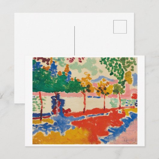 River Banks | Andre Derain | Briefkaart (Voorkant / Achterkant)