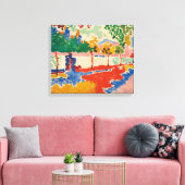 River Banks | Andre Derain | Canvas Afdruk (Insitu (Woonkamer))
