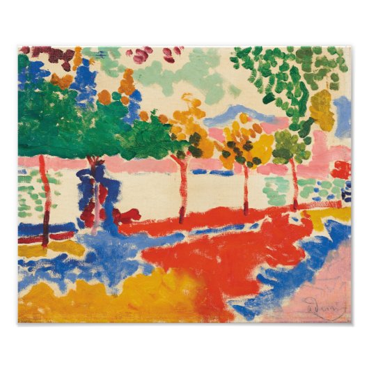 River Banks | Andre Derain | Foto Afdruk (Voorkant)