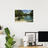 River Beach, Suwannee River, Florida Print (Thuiskantoor)