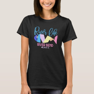 River Bend Welaka Florida St Johns River Leuke vis T-shirt