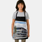 River Boat Popout Art, Kinder Full Print Schort (Insitu)