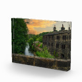 River Calder from Hawksclough Bridge Fotoblokken (Rechts)