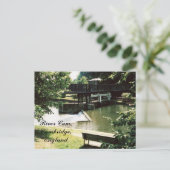 River Cam, Cambridge Postcard Briefkaart (Staand voorkant)