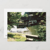 River Cam, Cambridge Postcard Briefkaart (Voorkant / Achterkant)