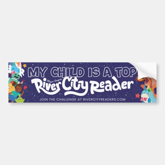 River City Readers bumpersticker (Voorkant)