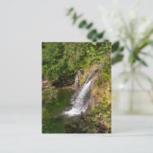 River Coe Waterval Briefkaart (Staand voorkant)