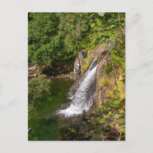 River Coe Waterval Briefkaart (Voorkant)