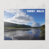 River Conwy Wales Welsh reisfoto Briefkaart (Voorkant)