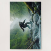 River Crossing Bigfoot, Bigfoot, sereen bos Legpuzzel (Verticaal)