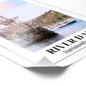 River Dart, Darmouth, Devon Foto Afdruk (Hoek)