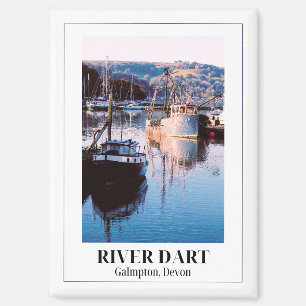 River Dart, Galmpton Creek, Devon, Verenigd Konink Magneet