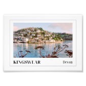 River Dart, Kingswear, Devon Foto Afdruk (Voorkant)