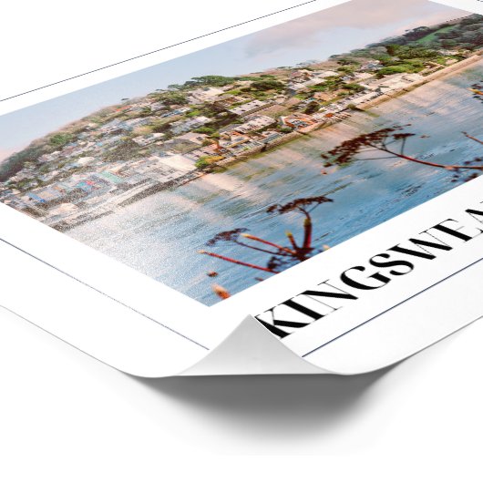 River Dart, Kingswear, Devon Foto Afdruk (Hoek)