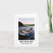 River Dart, Stoke Gabriel, Devon Kaart (Voorkant)