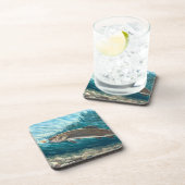 River Duo Onderzetter Set | Rustic Trout Onderzett (Rechterzijde)