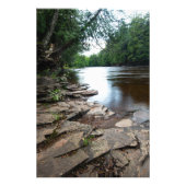 River Flat Rocks Foto Afdruk (Voorkant)